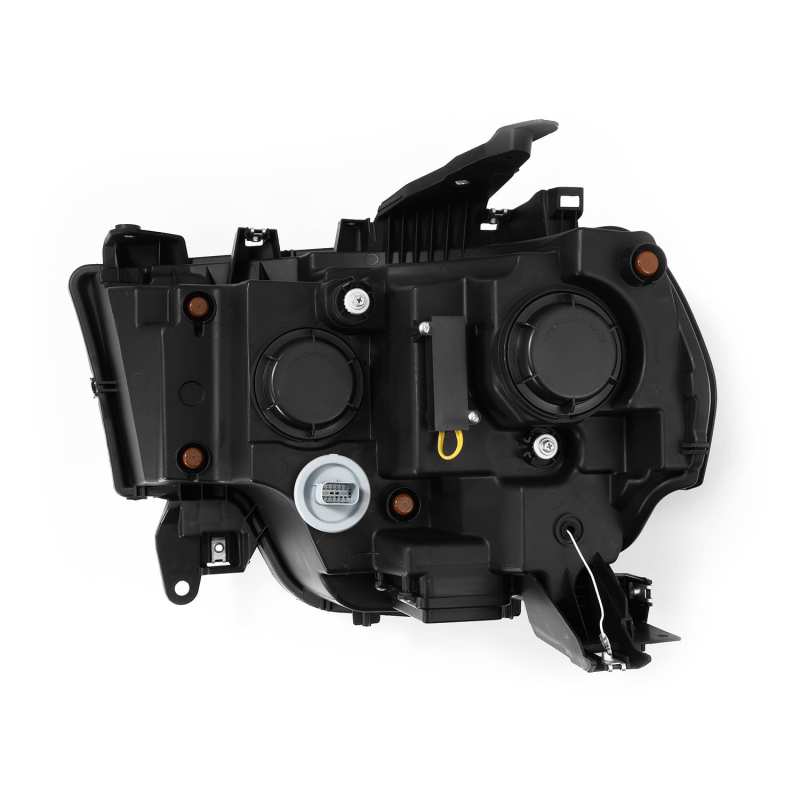 AlphaRex 19-21 Ram 2500 NOVA LED Proj Headlights Plank Style Alpha Blk w/Activ Light/Seq Signal/DRL Headlights AlphaRex