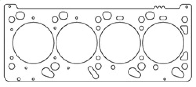 Cometic Ford 2.0L Zetec-E/Zetec-R .036in MLS Cylinder Head Gasket - 87mm Bore Head Gaskets Cometic Gasket