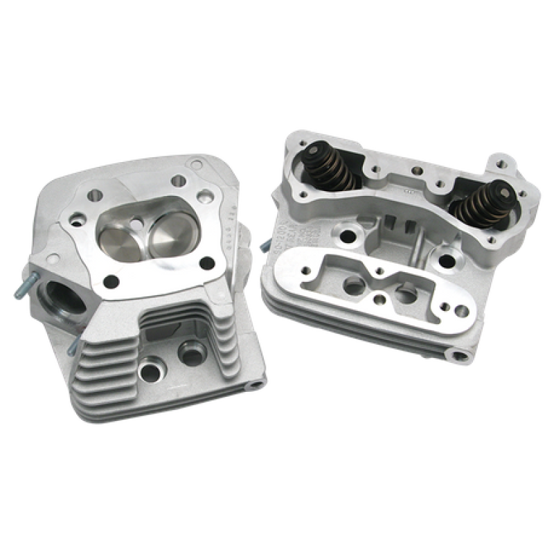S&S Cycle 84-99 BT Performance Replacement Low Compression 82cc Cylinder Heads - Natural Heads S&S Cycle
