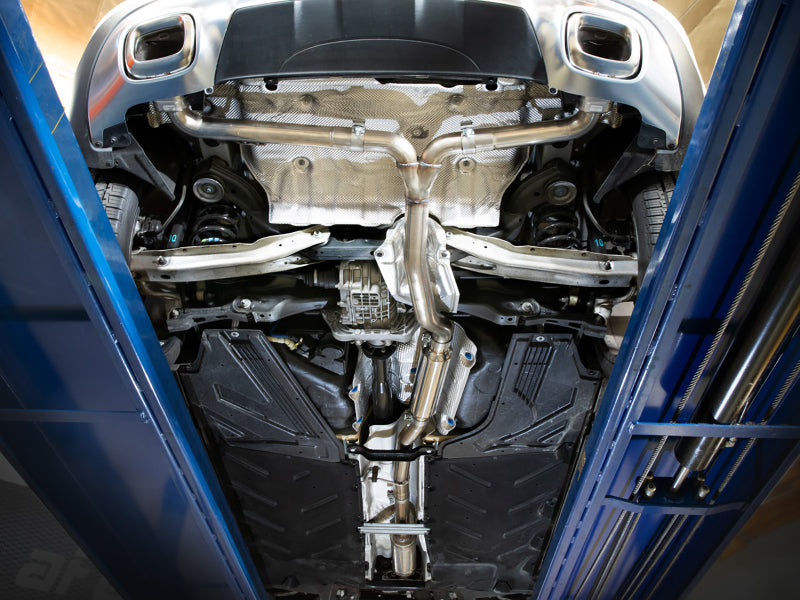 aFe Mercedes Benz GLA250 14-19 L4-2.0L (t) MACH Force-Xp 2-1/2in to 2-1/4in 304 SS Cat-Back Exhaust Catback aFe