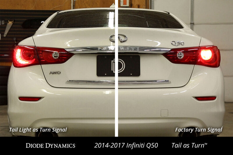Diode Dynamics 2014-2017 Infiniti Q50 Tail as Turn Module (USDM) (Pair) Light Accessories and Wiring Diode Dynamics