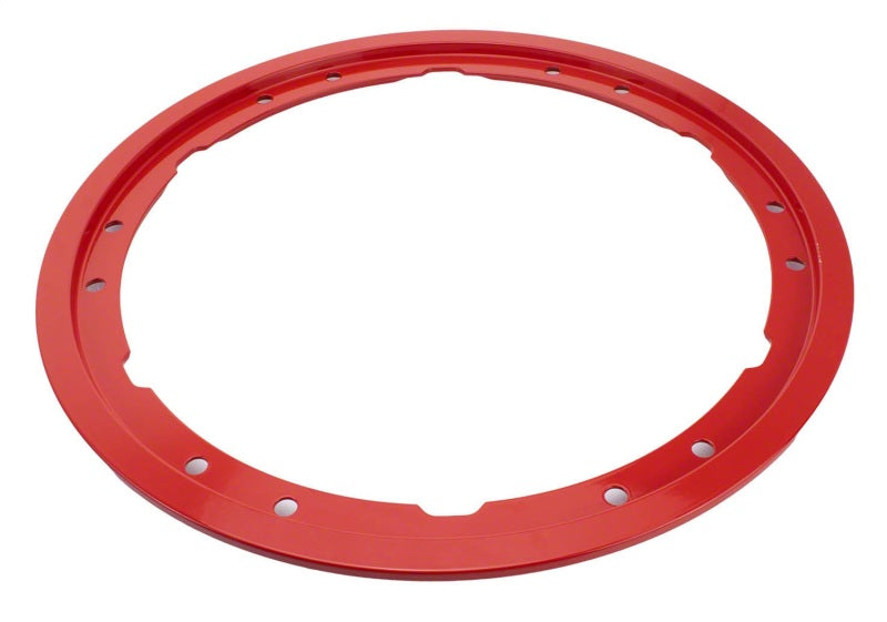 Ford Racing 21-22 Bronco Bead Lock Trim Ring - Red Wheel Accessories Ford Racing