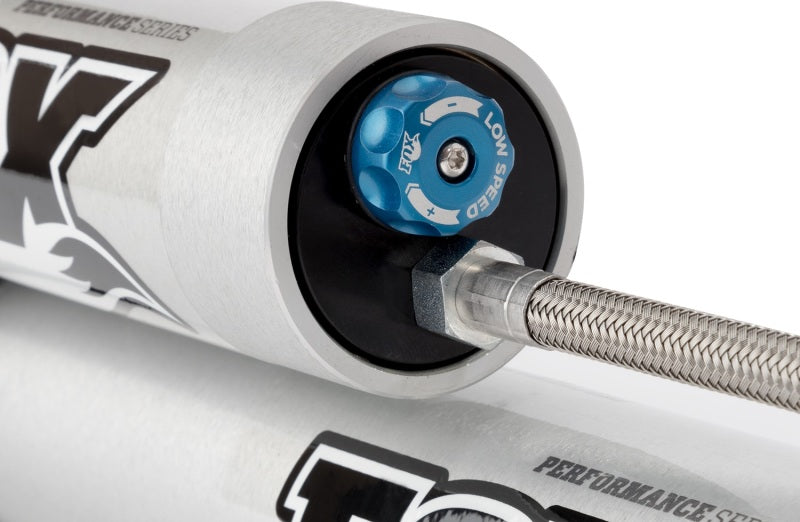 Fox 99-04 Ford SD 2.0 Performance Series 9.6in Smooth Body R/R Front Shock w/CD Adj. / 1.5-3in. Lift Shocks and Struts FOX