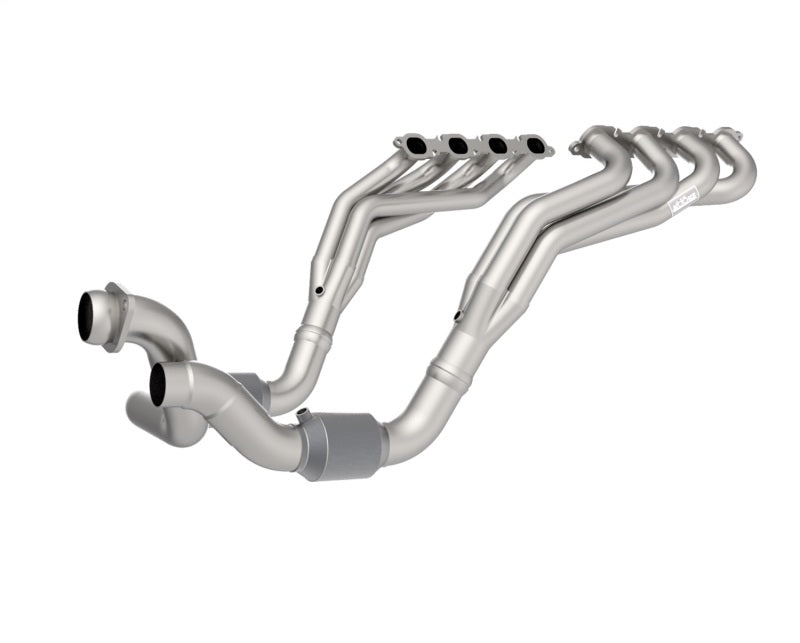 Kooks 20-22 Ford F250 7.3L V8 / Ford F350 7.3L V8 2in x 3in SS Headers w/ Green Catted Conn Headers & Manifolds Kooks Headers