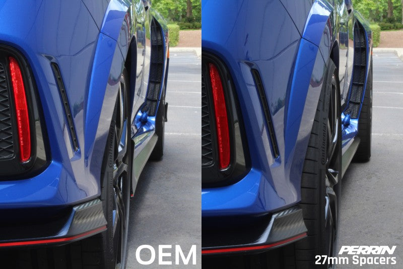 PERRIN 17-25 Honda Civic Type R / 22-26 Acura Integra Type S 64.1mm 5x120 Wheel Spacers 27mm - Pair Wheel Spacers & Adapters Perrin Performance