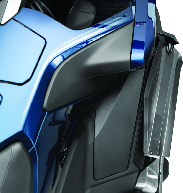 Kuryakyn Air Deflectors 18-Up Goldwing Dark Smoke Wind Deflectors Kuryakyn