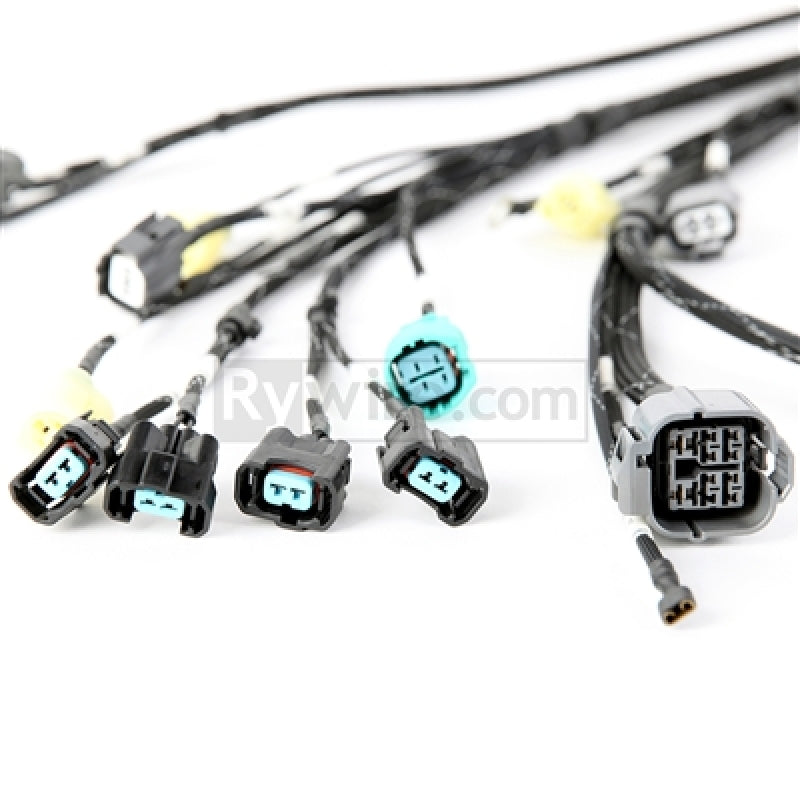 Rywire Honda B-Series OBD2 Tuck Budget Eng Harness w/OBD2 Dist/Inj/Alt/92-95 OBD1 Plug (Adapter Req) Wiring Harnesses Rywire