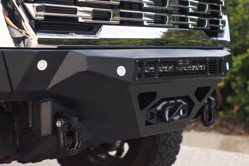 DV8 Offroad 24-26 GMC Sierra 2500/3500 Spec Series Front Bumper w/ Winch Bumpers - Steel DV8 Offroad