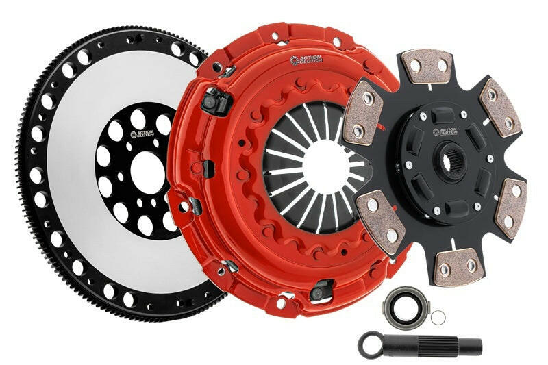 Action Clutch 12-15 Honda Civic Si 2.4L (K24Z7) Stage 3 Clutch Kit (1MS) w/Lightened Flywheel Clutch Kits - Single Action Clutch