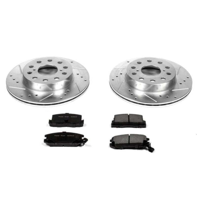 Power Stop 91-95 Toyota MR2 Rear Z23 Evolution Sport Brake Kit Brake Kits - Performance D&S PowerStop