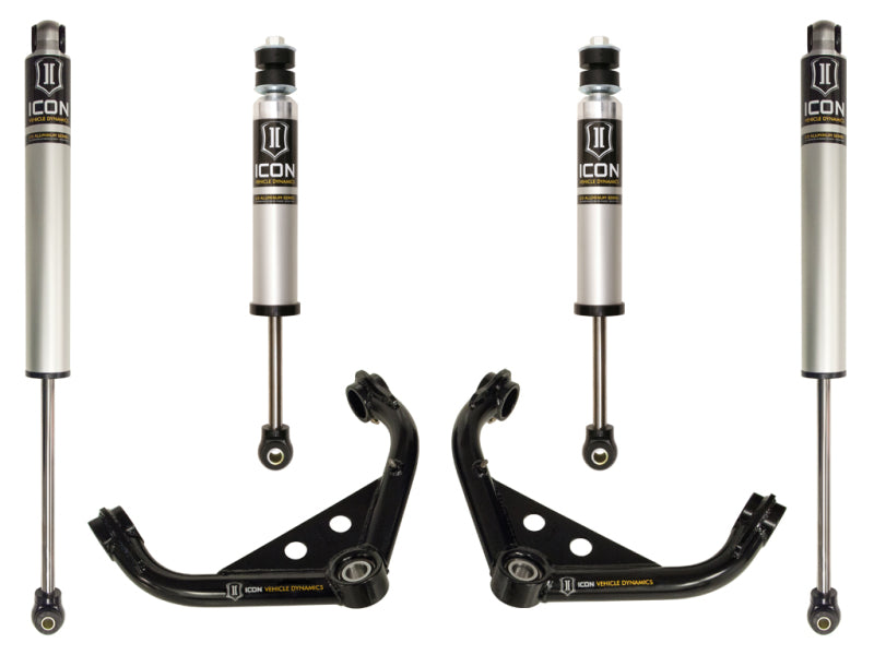 ICON 01-10 GM 2500HD/3500 0-2in Stage 2 Suspension System Control Arms ICON