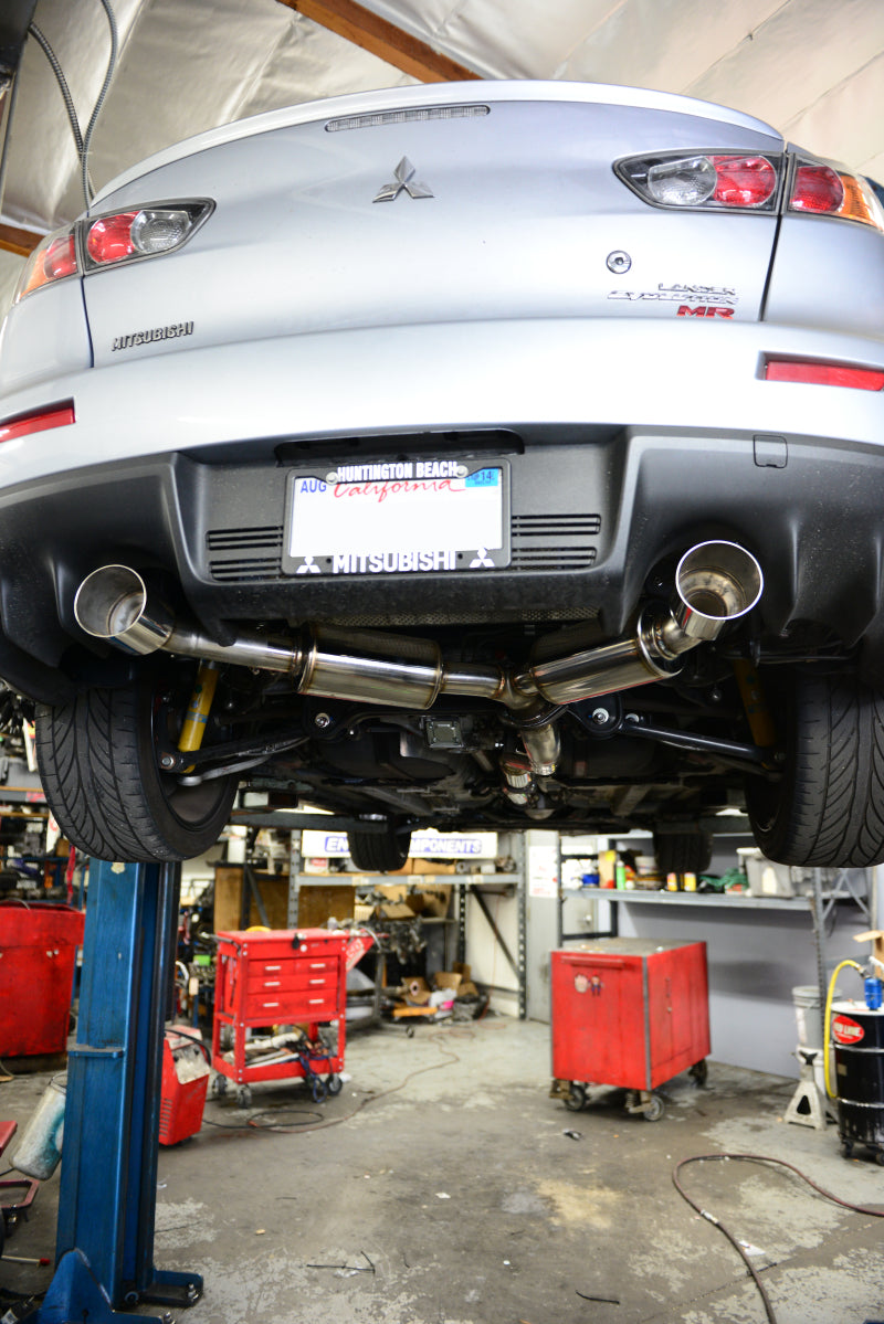 MXP 08-14 Mitsubishi Evolution 10 SUS401 Comp RS Exhaust System Catback MXP