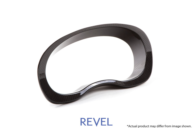 Revel GT Dry Carbon Dash Cluster Inner Cover 15-18 Subaru WRX/STI - 1 Piece Carbon Accessories Revel