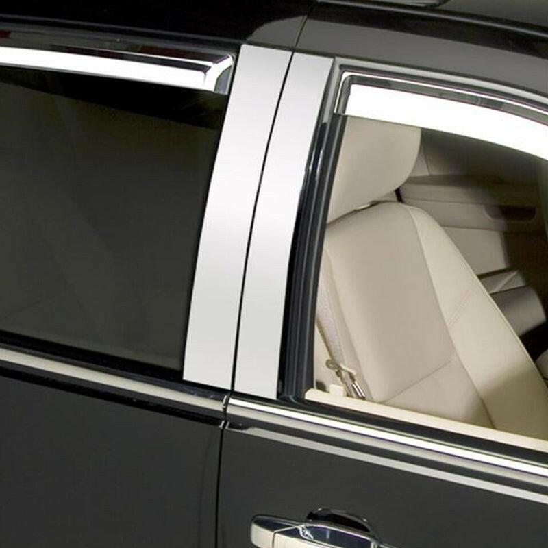 Putco 07-13 Cadillac Escalade EXT - 4pcs Stainless Steel Pillar Posts Classic Exterior Trim Putco