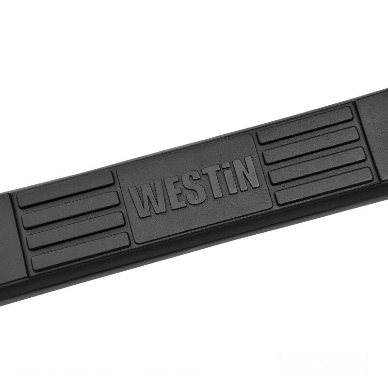 Westin 19-20 Chevy/GMC Silverado/Sierra 1500 Regular Cab E-Series 3 Nerf Step Bars - Black Nerf Bars Westin