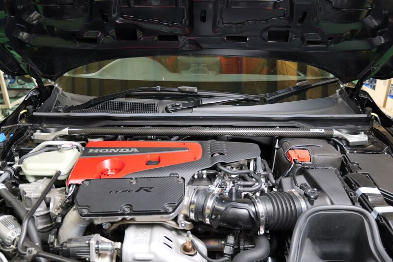 HKS Honda Civic Type R (FL5) Carbon Brace - Full Set Strut Bars HKS