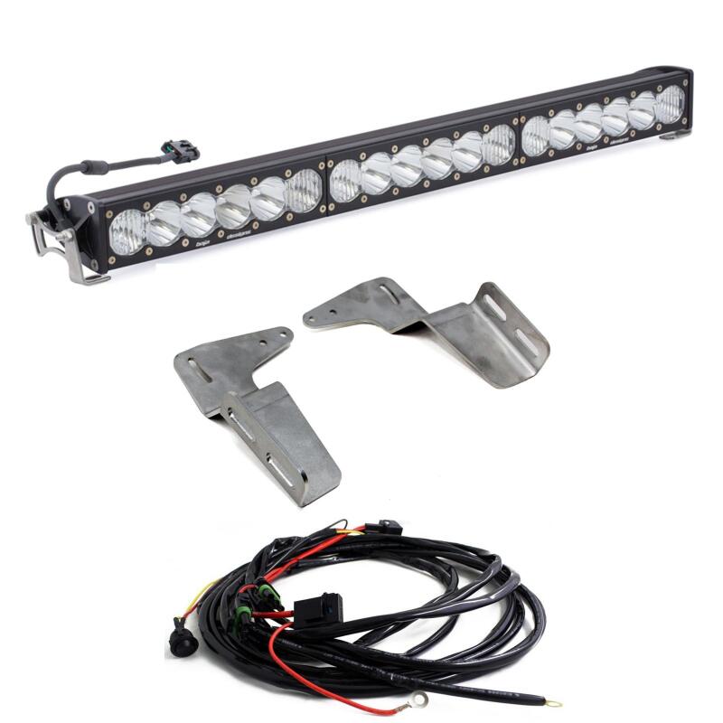 Baja Designs 05-15 Toyota Tacoma OnX6 30in Front Bumper Light Kit Light Bars & Cubes Baja Designs