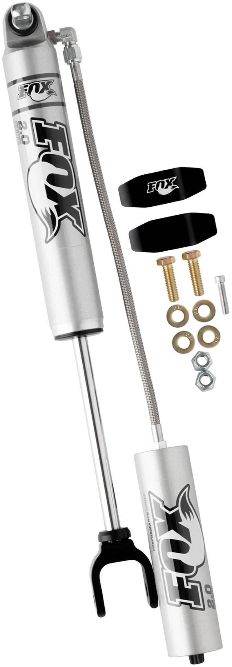 Fox 11+ Chevy HD 2.0 Performance Series 7.9in. Smooth Body Remote Res. Front Shock / 4-6in. Lift Shocks and Struts FOX