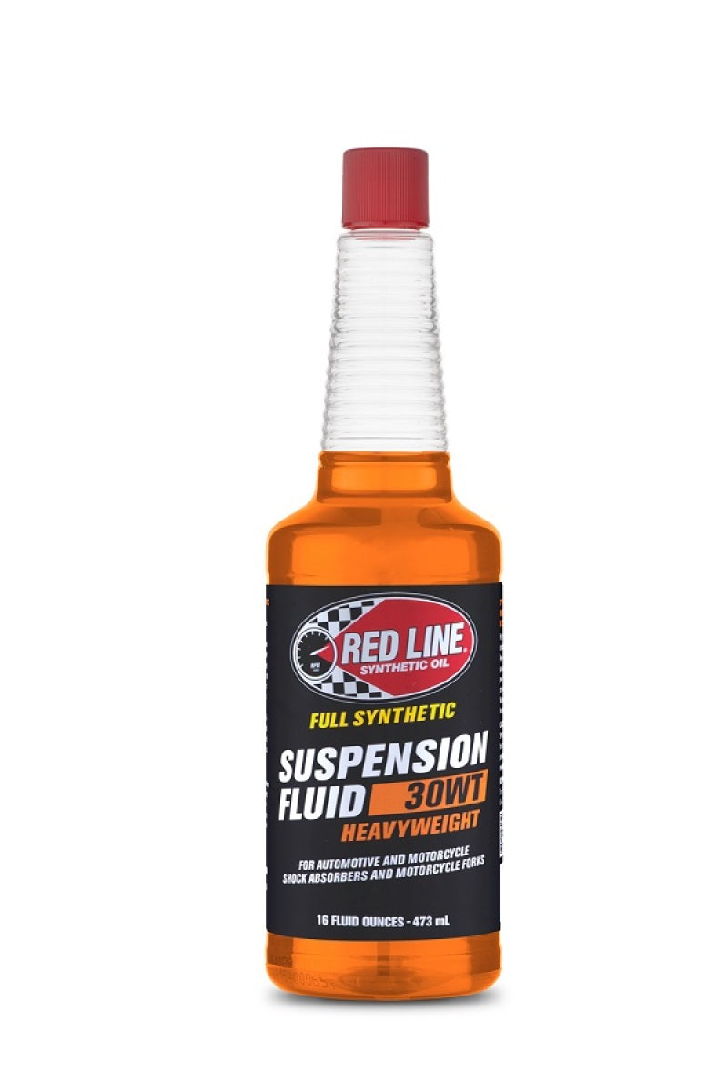 Red Line HeavyWeight 30WT Suspension Fluid - 16oz. Hydraulic Oils Red Line