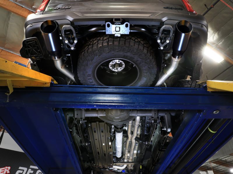 aFe 2025 Dodge RAM 1500 Vulcan Series 304 Stainless Steel Cat-Back Exhaust System w/ Black Tip Catback aFe