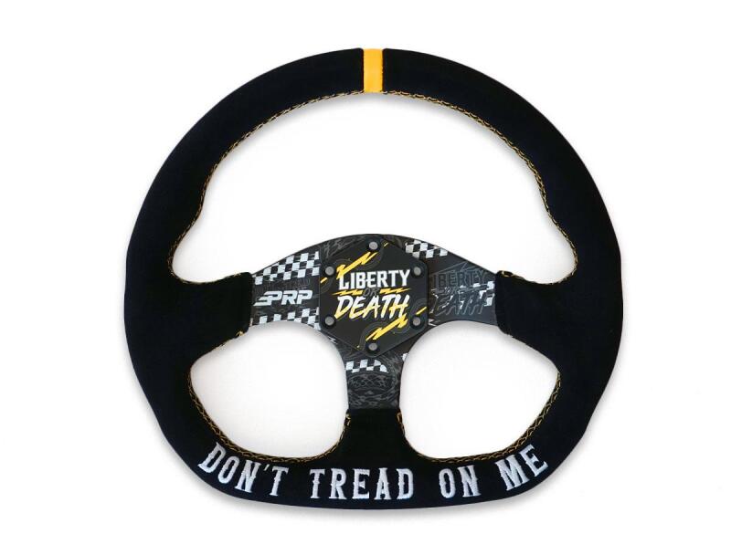 PRP Steering Wheel Center Cap Liberty or Death Steering Wheels PRP Seats
