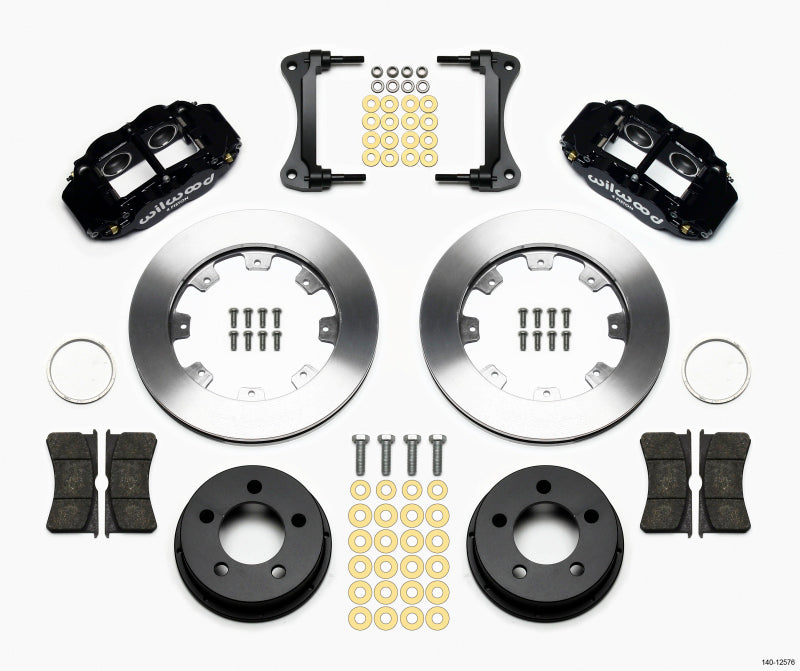Wilwood Narrow Superlite 4R Front Kit 12.19in 87-89 Jeep YJ Big Brake Kits Wilwood