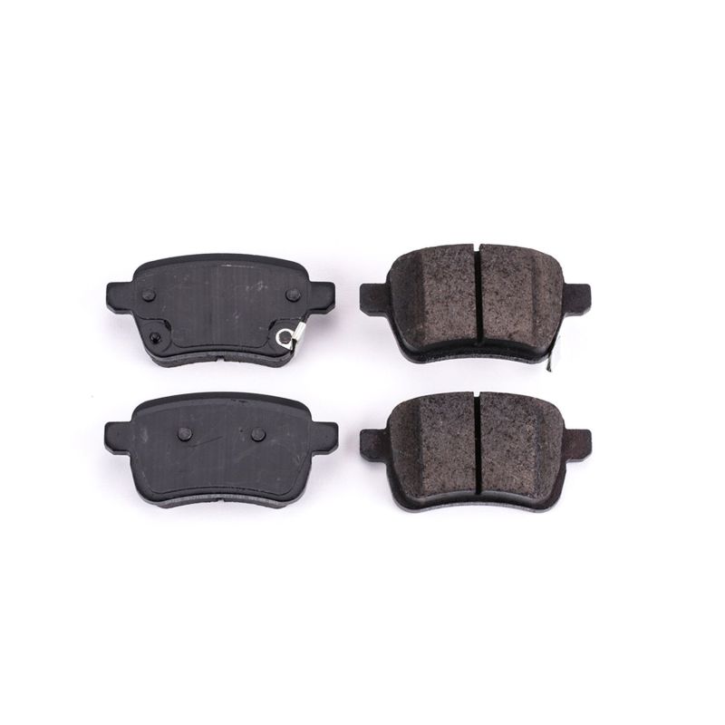 Power Stop 14-19 Fiat 500L Rear Z16 Evolution Ceramic Brake Pads Brake Pads - OE PowerStop