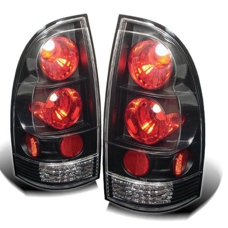 Spyder Toyota Tacoma 05-15 Euro Style Tail Lights Black ALT-YD-TT05-BK Tail Lights SPYDER