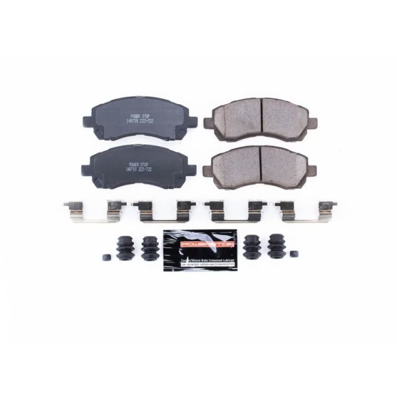 Power Stop 97-01 Subaru Impreza Front Z23 Evolution Sport Brake Pads w/Hardware Brake Pads - Performance PowerStop