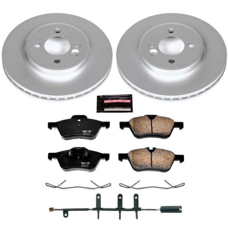 Power Stop 02-06 Mini Cooper Front Z23 Evolution Sport Coated Brake Kit Brake Kits - Performance D&S PowerStop