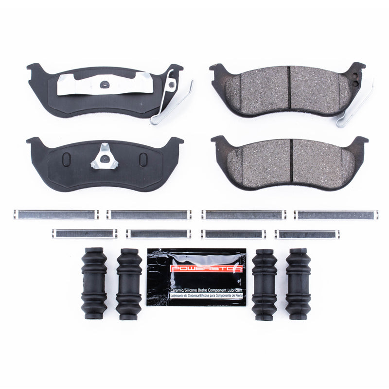 Power Stop 03-07 Jeep Liberty Rear Z23 Evolution Sport Brake Pads w/Hardware Brake Pads - Performance PowerStop