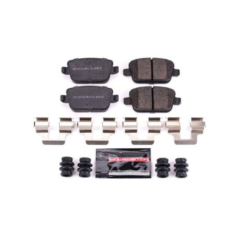 Power Stop 08-12 Land Rover LR2 Rear Z23 Evolution Sport Brake Pads w/Hardware Brake Pads - Performance PowerStop