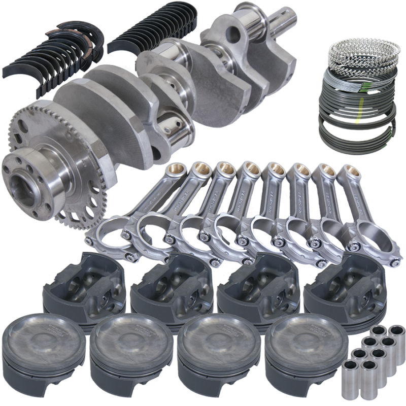 Eagle Chevy LS2 4.000in Crank 58 Tth Reluctor 6.125in I-Beam Rods 4.005in Pistons Rotating Assembly Rotating Assemblies Eagle