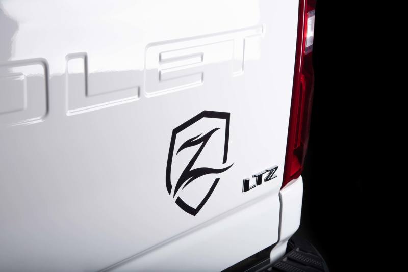 Zone Offroad Shield Decal - 7in Black Shirts Zone Offroad