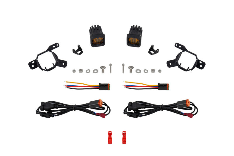 Diode Dynamics SSC1 Type G3M Fog Light Bracket Kit Fog Lights Diode Dynamics