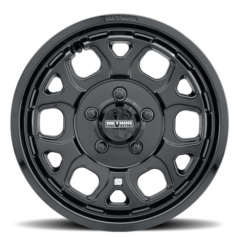 Method MR416 Bead Grip 15x7 / 6x5.5 / 74mm Offset / 78.30mm CB - Gloss Black Wheel Wheels - Cast Method Wheels