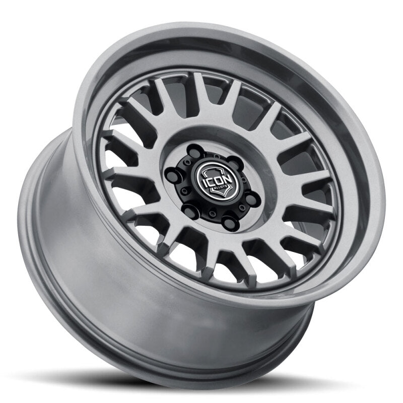 ICON Anza 17x8.5 / 5x150 / 25mm / 5.75in BS Gun Metal Wheel Wheels - Cast ICON