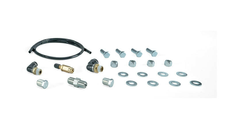 Air Lift 2.5 Gal. Polished Tank w/ Viair 444b Blk Compressor (Incl. Fittings & Mounting Hardware) Air Compressors Air Lift