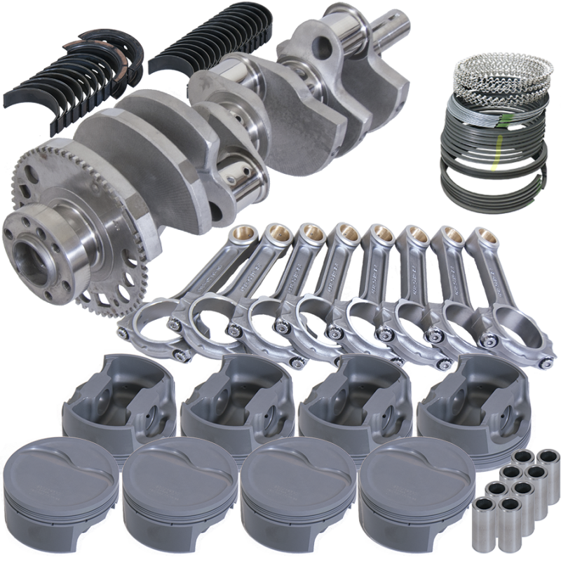 Eagle Chevy LS2 4.000in Crank 58 Tth Reluctor 6.125in I-Beam Rods 4.030in Pistons Rotating Assembly Rotating Assemblies Eagle