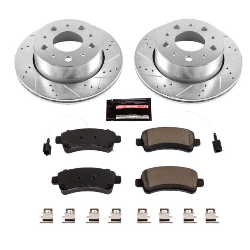 Power Stop 15-19 Ram ProMaster 1500 Rear Z23 Evolution Sport Brake Kit Brake Kits - Performance D&S PowerStop