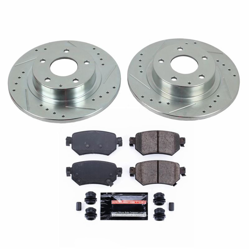 Power Stop 16-18 Mazda 6 Rear Z23 Evolution Sport Brake Kit Brake Kits - Performance D&S PowerStop