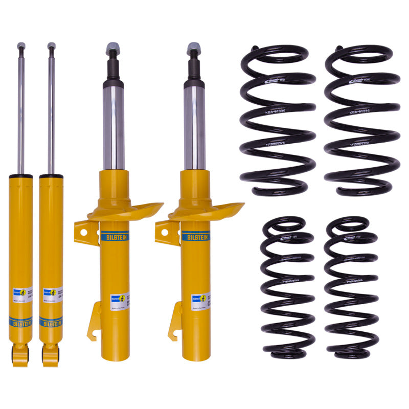 Bilstein B12 15-16 Audi A3 Quattro Premium Plus/Prestige L4 2.0L Front and Rear Suspension Kit Shock & Spring Kits Bilstein
