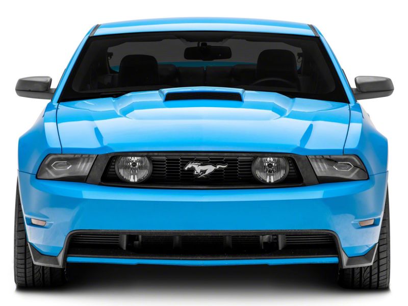 Raxiom 10-12 Ford Mustang w/ Factory Halogen LED Projector Headlights- Blk Housing (Clear Lens) Headlights Raxiom