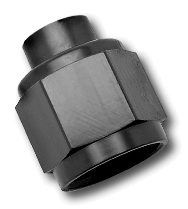 Russell Performance -6 AN Flare Cap (Black) Fittings Russell