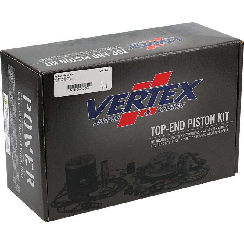 Vertex Piston 18-23 KTM 85 SX 85cc Top End Piston Kit Piston Sets - Powersports Vertex Pistons