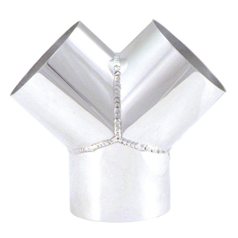 Spectre Universal Tube (Y-Pipe) 3in. OD - Aluminum Aluminum Tubing Spectre