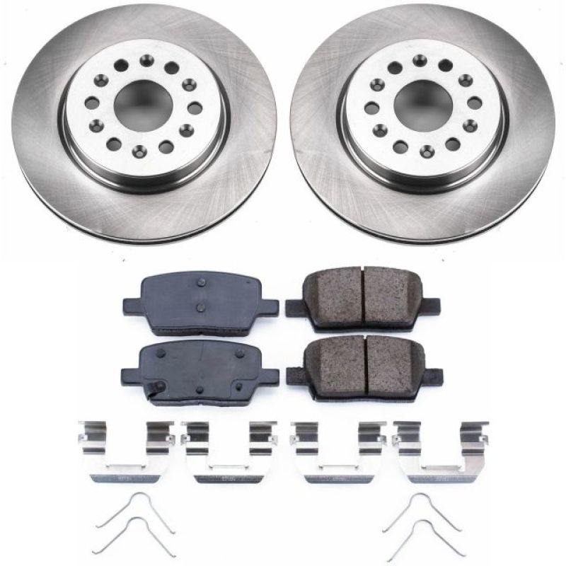 Power Stop 18-19 Buick Enclave Rear Autospecialty Brake Kit Brake Kits - OE PowerStop