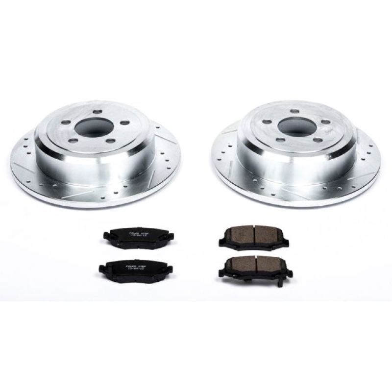 Power Stop 07-11 Dodge Nitro Rear Z23 Evolution Sport Brake Kit Brake Kits - Performance D&S PowerStop