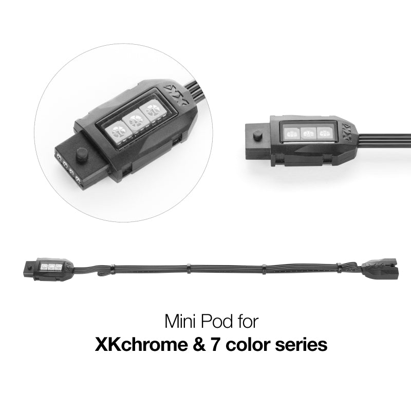 XK Glow XKChrome 7 Color Series Color Pod (2nd Gen) Light Bars & Cubes XKGLOW