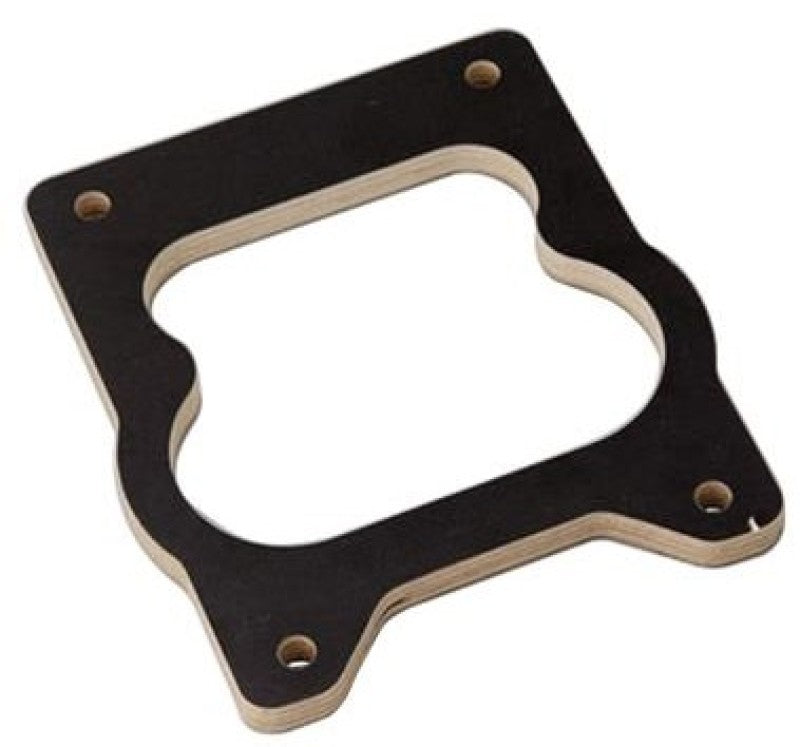 Moroso Quadrajet Carburetor Spacer - Open Plenum - 1/2in - Wood Hardware - Singles Moroso